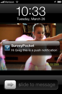 New Push Notification Feature for SurveyPocket